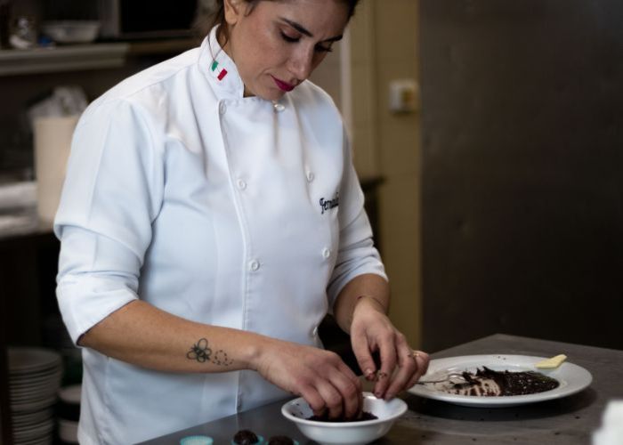 Personal chef Fenanda Luis Vieira in cucina