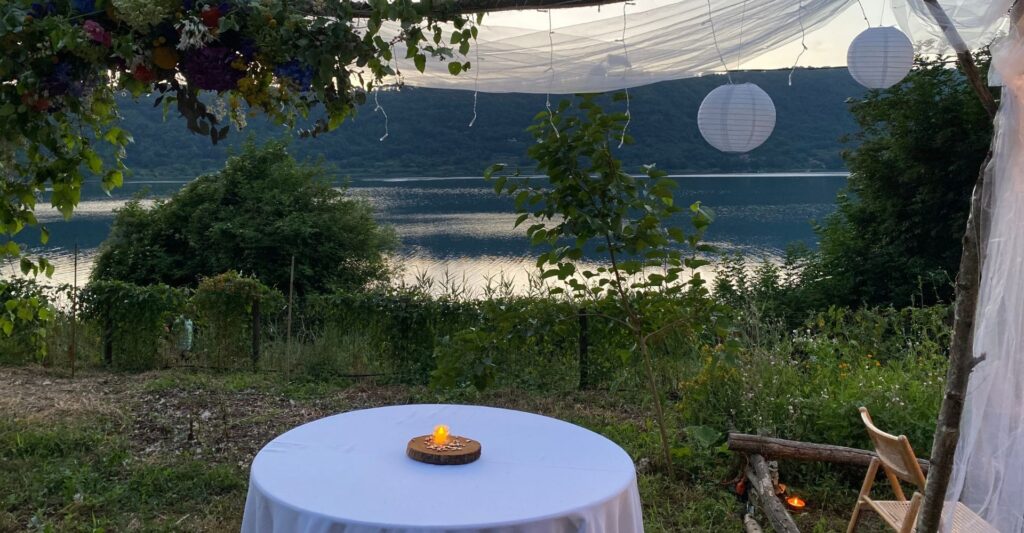 Erbe della luna azienda al lago
