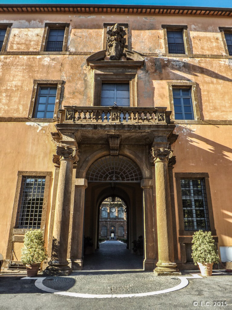 Villa Mondragone ingresso