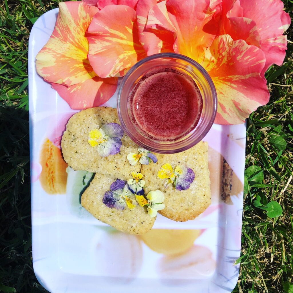 Biscotti con i fiori